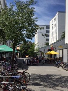 Ansicht Gässle - Fußgängerzone der WESTARKADEN