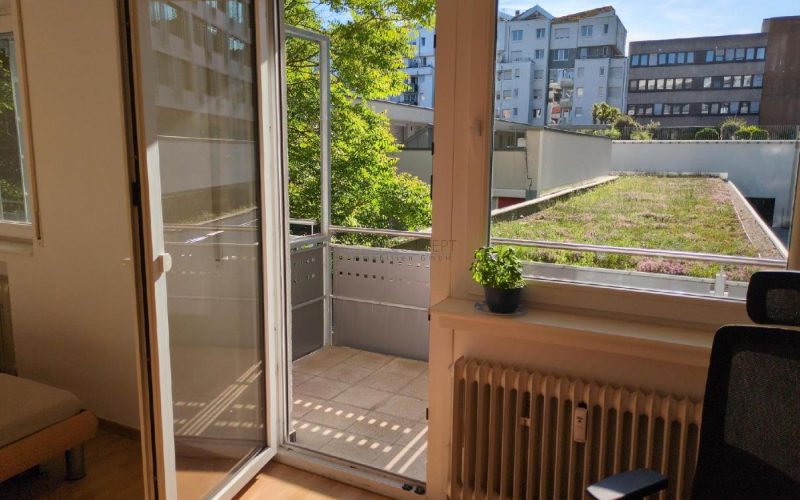 Sicht vom Wohnzimmer