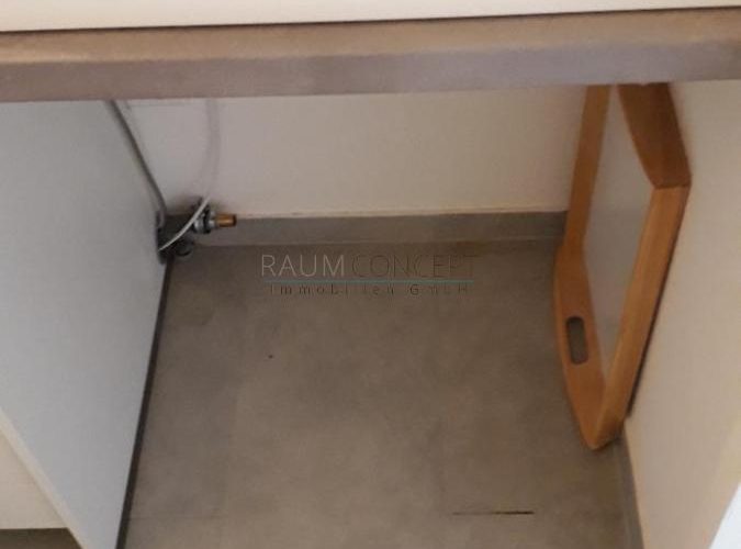 Platz für die Waschmachine
