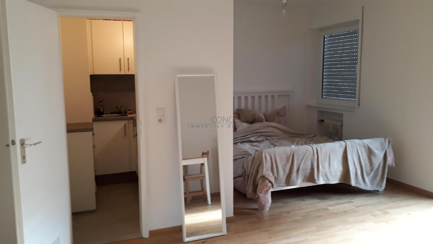 Gemütliche 1-Zimmer-Wohnung mit Küche & Balkon – Badenwerkstraße 9, Südstadt Karlsruhe – zwischen Hbf und Innenstadt gelegen! - Foto 2