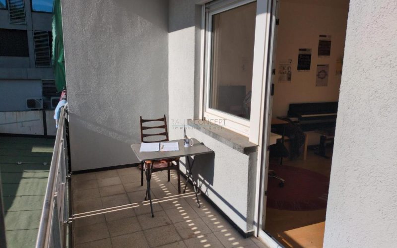 Balkon von Außen